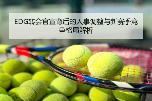 EDG转会官宣背后的人事调整与新赛季竞争格局解析